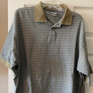 Henry Grethel Studio New York Mens Polo Short Sleeve Shirt XL